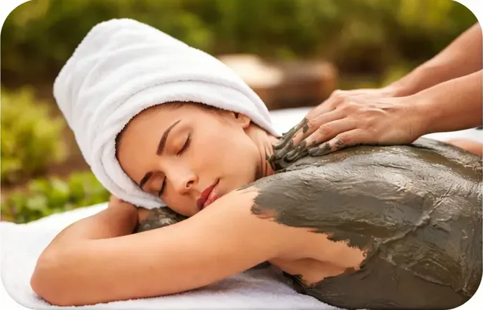 Mud Therapy session